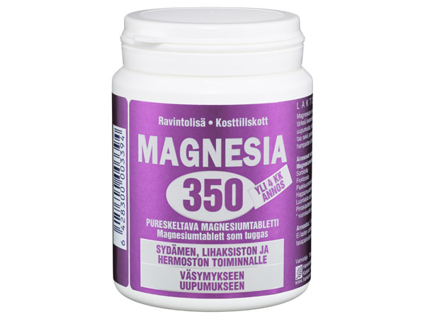 Hankintatukku Magnesia 375, 140 tabl.