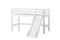 Hoppekids - BASIC Half-high sofabed with slide 70x160 cm - White – kuva 1