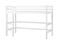 Hoppekids - BASIC Sofabed with mid-high module 90x200 cm - White – kuva 1