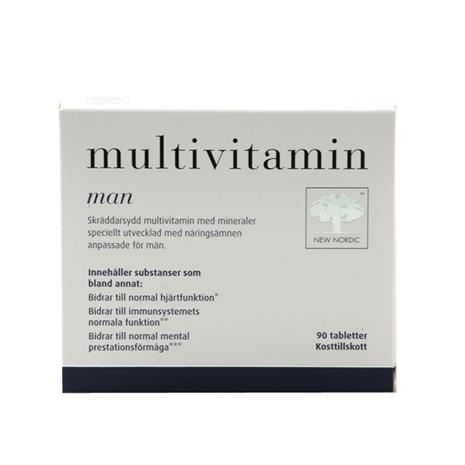 New Nordic Multivitamin Man, 90 tabl.