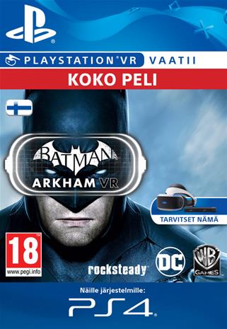 Batman Arkham VR, PS4-peli