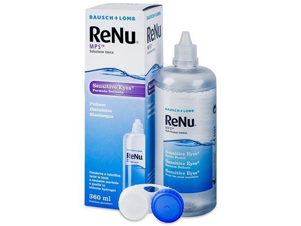 Bausch & Lomb ReNu MPS Sensitive Eyes, piilolinssineste 360 ml