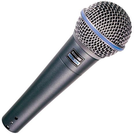 Shure BETA 58A Dynamic Instrument Microphone, instrumenttimikrofoni