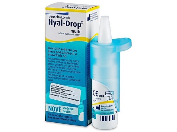 Bausch & Lomb Hyal-Drop Multi 10 ml, kostutustipat