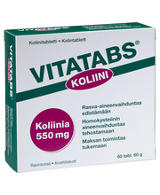 Vitatabs Koliini 550 mg, 60 tabl.