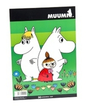Muumi A4 piirustuslehtiö