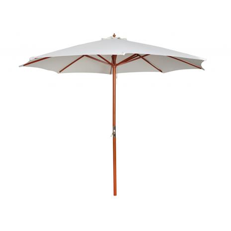 vidaXL Aurinkovarjo Valkoinen 258 cm.