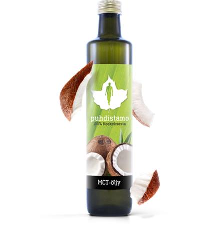 Puhdistamo MCT-öljy, 250 ml