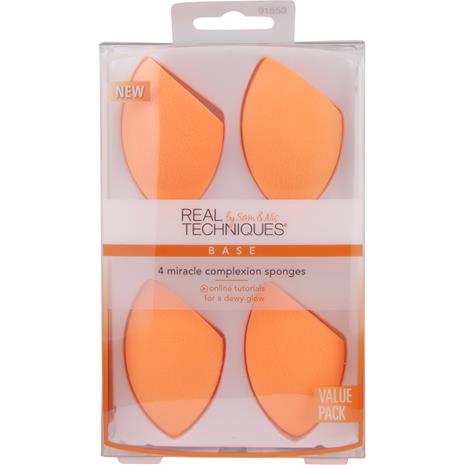 Real Techniques Miracle Complexion Sponges - 4 Pcs – kuva 1/8