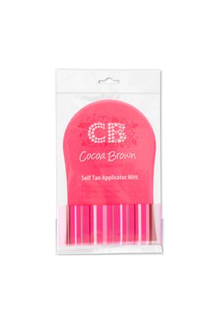 Cocoa Brown Pink Tanning Mitt