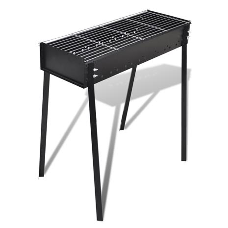 vidaXL BBQ Hiiligrilli 75 x 28 cm