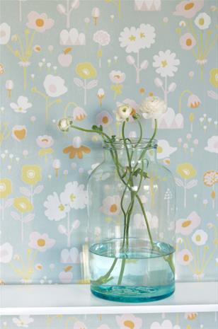 Majvillan Bloom, tapetti
