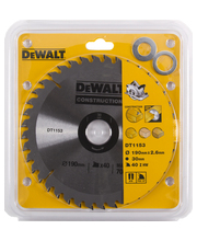 DeWalt 190 mm sirkkelinterä