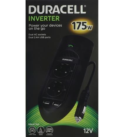 Duracell 175W, invertteri