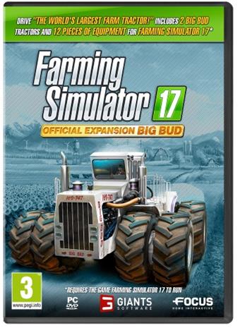 Farming Simulator 17 - Big Bud DLC, PC-peli