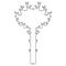 Maze Tree naulakko musta – kuva 1