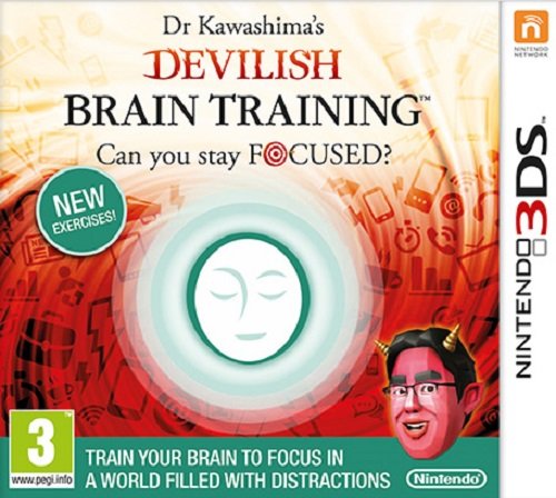 Dr Kawashima's Devilish Brain Training, Nintendo 3DS -peli