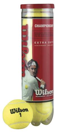 Wilson Championship, tennispallot 4 kpl