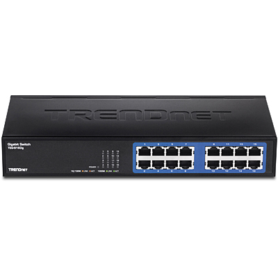 Trendnet TEG-S16Dg, kytkin