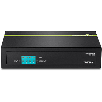 Trendnet TPE-S50, kytkin