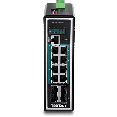 Trendnet TI-PG1284i, kytkin