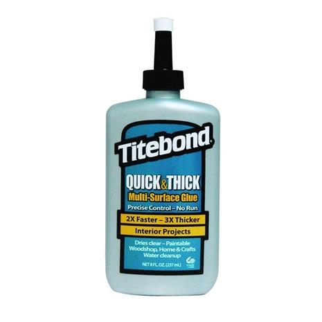 Titebond Quick & Thick Multi-Surface Glue; 237 ml – kuva 1/1