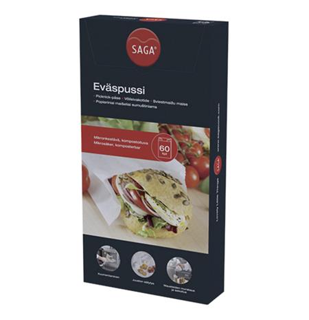 Saga, eväspussi 60 kpl