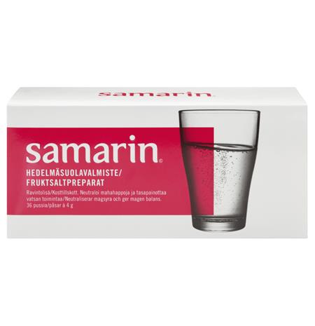 Samarin, hedelmäsuola 36 annospussia