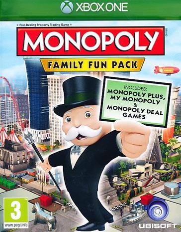 Monopoly Family Fun Pack, Xbox One -peli