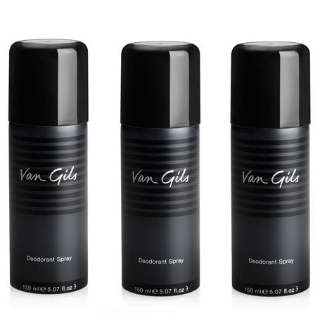 Van Gils - 3x Strictly for Men Deodorant Spray 150 ml
