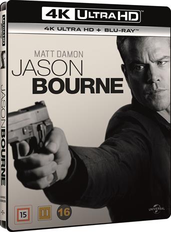 Jason Bourne (2016, 4k UHD + Blu-Ray), elokuva