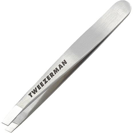 Tweezerman Mini Slant Tweezer - Classic Stainless