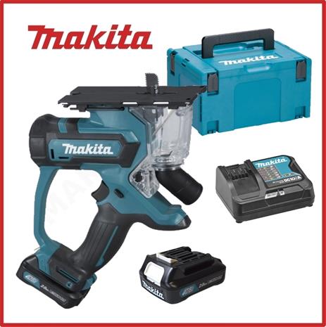 Makita SD100DZ CXT 10,8V, akkukipsilevysaha (ilman akkua ja laturia) – kuva 1/8