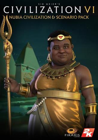 Sid Meier's Civilization VI (6): Nubia Civilization & Scenario Pack (DLC), PC -peli
