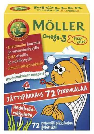 Möller Omega-3 Pikkukalat, 72 kaps. – kuva 7/8