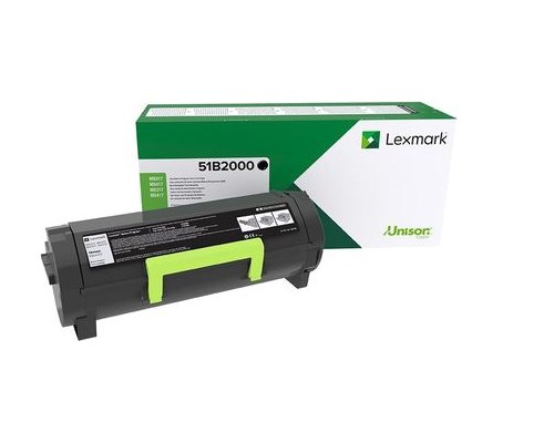 Lexmark 51B2000, mustekasetti – kuva 1/8