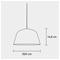 Muuto Ambit kattovalaisin Ø 25 cm harmaa – kuva 5