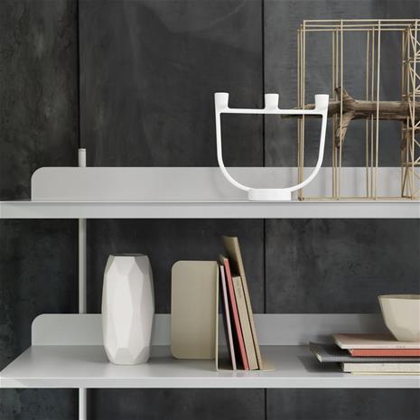 Muuto Compile kirjatuki harmaa-beige