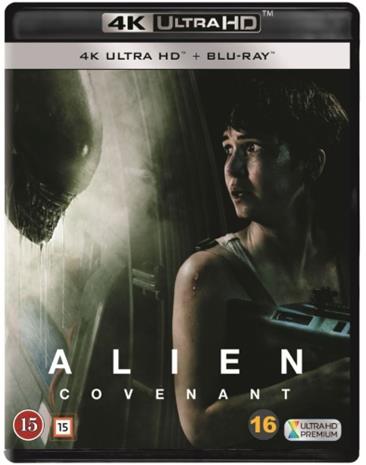Alien: Covenant (2017, 4k UHD + Blu-Ray), elokuva