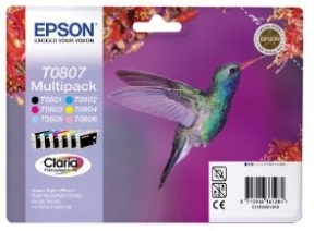 Epson T080 Multipack, mustekasetti