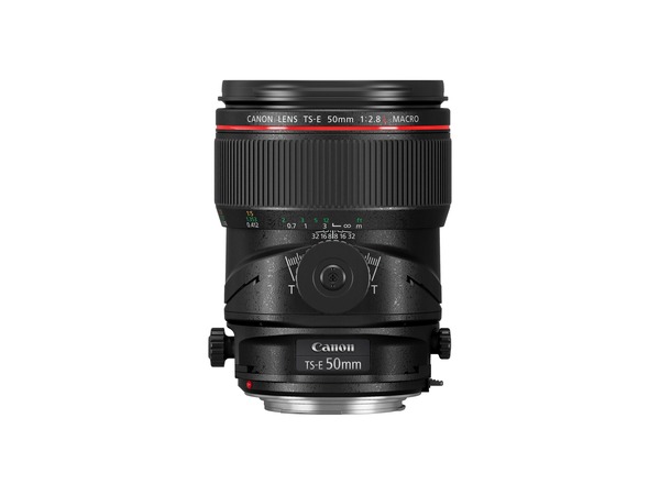 Canon TS-E 50mm f/2.8L Macro, objektiivi