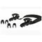 ORTLIEB Quick-Lock1-hooks with grip black – kuva 5