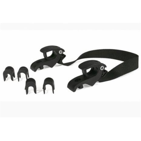ORTLIEB Quick-Lock1-hooks with grip black