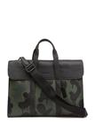Coach Portfolio BK/MILITARY WILD BEAST/BLACK