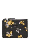 Coach Mini Id Skinny DK/PRAIRIE PRINT BLACK