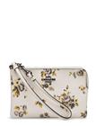 Coach Print Small Wristlet DK/PRAIRIE PRINT CHALK