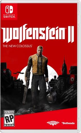 Wolfenstein II (2): The New Colossus, Nintendo Switch -peli