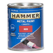 Metallimaali Hammer sileä 750 ml pun.