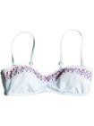 Roxy Delicate Touch Knotted Bandeau Bikini To sirena stripe combo bleac Naiset