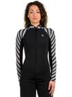 GlideSoul Jacket 1mm stipes print / black Naiset